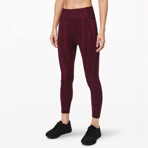 Lululemon In Movement Tight 25" *Everlux